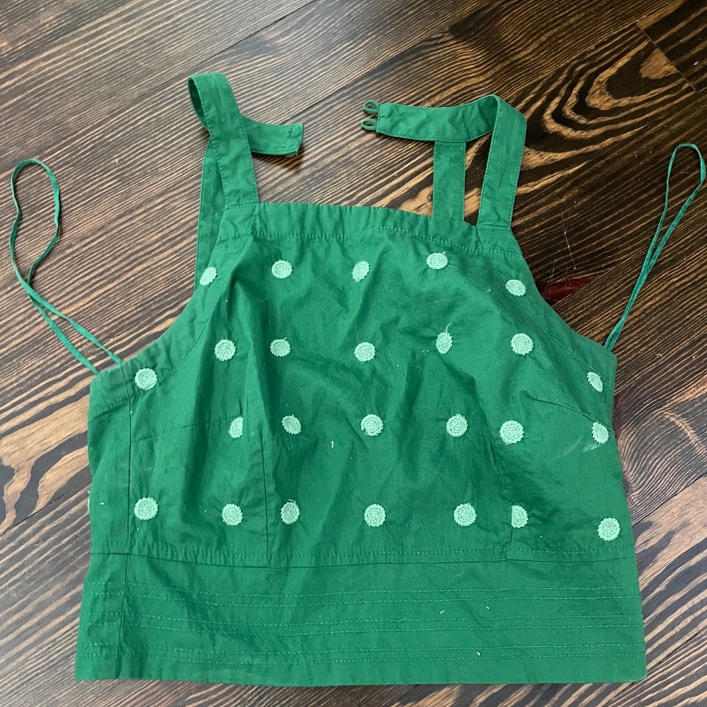 Maeve Anthropology Green Top